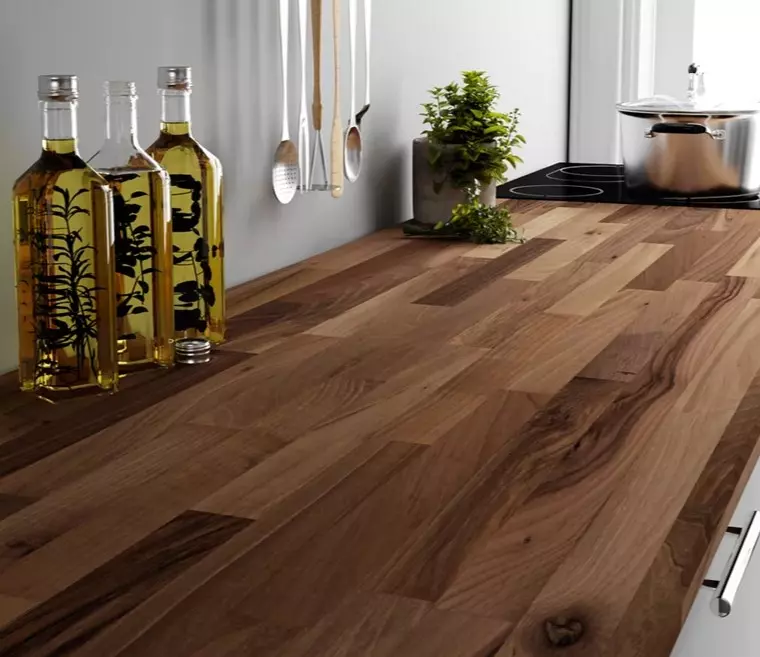 Encimeras de madera a medida en Murcia